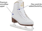 Jackson Ultima Artiste Figure Skates W  Mark Iv Blade  Size 6 5 C Women s  White