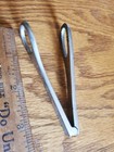 Vintage  Antique Surgical Veterinary Sponge Straight Forceps  Serrated Jaws 3 5 
