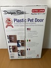 Ideal Pet Products Extra Large Plastic Pet Door 10 5    X 15    Self Locking Slide