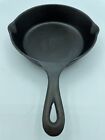 Lodge Rare   4 Three Notch Vintage Cast Iron Raised A Mold Mark Heat Ring Restor
