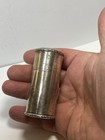 Interesting Antique Vintage Sterling Silver Cylindrical Covered Desk Box