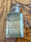 Vintage Glass Medicine Bottle Fellows Laxative Tablets Found In Old Vermont Farm