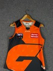 Gws Giants Aflw Cotton On Jersey Womens Medium Orange Activewear V Neck Sports