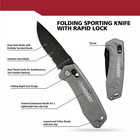 Rapid Lock Folding Sporting Pocket Knife