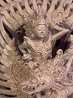 Hand Carved Balinese Garuda  Wood Sculpture Vishnu Bali Statue  Intricate  Art   