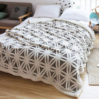 Sherpa Fleece Blanket 71x80 Fuzzy Soft Throw Blanket Dual Sided Blanket For Couc