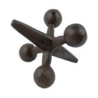 Large Jack Bookend Heavy Duty Cast Iron Doorstop Paperweight Antique Style 5 75 