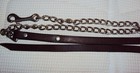 Leather Lead Line - Snap   30  Long Chain - Quality Brown Leather - Nice