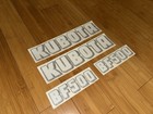 Kubota Bf500 Loader Replacement Decals  set 4  Stickers 4x4 Diesel Tractor