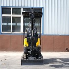 1 Ton Mini Excavator 13 5hp B s Gas Eng Crawler Digger W thumb Clamp Side Swing