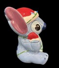 Disney Lilo   Stitch Christmas  Lights Cookie Jar Canister Container Holiday New