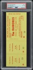 Ramones Ticket Road To Ruin Tour  Psa 6  top Pop 