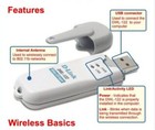 D-link Dwl-122 Usb Adapter 802 11b Wireless Networking Mac pc windows Dongle New