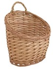 Lg  9    Rustic Farmhouse Willow Vine Wall Basket Door Basket Flower Basket