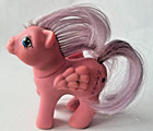 Vintage 1987 My Little Pony Baby North Star Pegasus Horse Toy