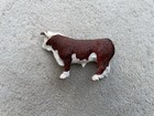 Retired Breyer Horse Stablemate  5366 Ranch Friends Hereford Bull Cow