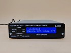 Link Electronics Lei-599 Sd hd Closed Caption Decoder W  Power Adapter            