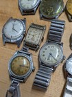 Huge Lot Of 68 Vintage Swiss Watches   Movements - Some Work Some Need Repair