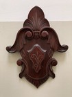 Antique Victorian Carved Hardwood Architectural Salvage Crest Renaissance Style