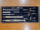 Vintage K e Keuffel   Esser Co 10 Piece Drafting Tools Kit