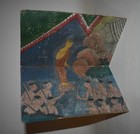 Antique Thai Buddhist Manuscript   Samut Khoi Paper Painting Fragment