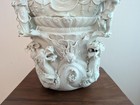 Massive  66 Cm   26  Blanc De Chine Guanyin Porcelain Figurine Vintage Statue