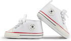 Unisex Baby Boy Girl Canvas Sneaker Soft Sole Infant Lace Up Newborn Ankle Toddl