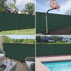 4  5  6  8  Privacy Fence Screen Garden Windscreen Heavy Duty Shade Cover Green