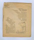 1908 Mccall Sewing Pattern New Old Store Stock Factory Folded Child 4 Yr   8520
