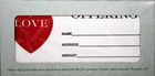 Church Offering Envelopes Love Bill Size Brand New Package 100 Proverbs 3 9