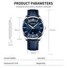 Curren Quartz Watches Men Leather Strap Male Wristwatch Casual Business Watch