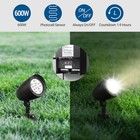 Dewenwils 600w Low Voltage Landscape Transformer  Built-in Dusk To Dawn Sensor