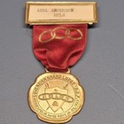 Vintage Odd Fellows Ioof Sovereign Grand Lodge Medal Badge W  Ribbon 1939
