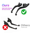 Gloss Black Hand Brake Clutch Lever For Harley Low Rider St Fxlrst 2025 2026