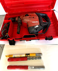 Hilti Te80 Atc avr Rotary Hammer Drill W Case  Manual   3 Drill Bits  runs 