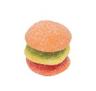 Efrutti Mini Burger Shaped Sour Gummies  Pack Of 60