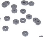  6 Thick Rubber Flat Washers 1 8  Id X 3 8  Od X 3 32  Thick  Various Pack Sizes