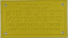 Vintage Ge Tools   Die Operation Schenectady  Ny Mini License Plate - New