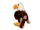 Coca-cola Plush Toy   reegle The Eagle   International Collection  Usa   1989