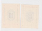  poland two Sheets red Cross mng mng flag        V2256