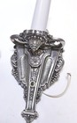 3 Vintage Riddle Co  Design Cast Metal Wall Sconce Set Refurbished   Rewired