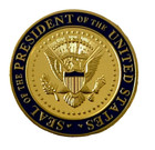 Donald Trump 2025   47th Presidential Seal   Coin - Golf Ball Marker