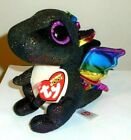 Ty Beanie Boos - Anora  The Black Dragon 6  New Mwmts Plush Stuffed Animal Toy