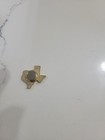 Rare King Ranch Texas State Outline Magnetic Lapel Pin