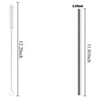 Stainless Steel Straws Replacement Fits Stanley 40 Oz Tumbler 6 Pk