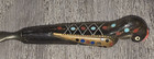 Vintage Hand Made Letter Opener Phoenix Bird Inlaid Brass Haddad Style 8 
