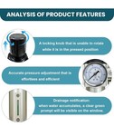 Upgraded 1 2  Npt Heavy Duty Industrial Grade 3 Stage Air Drying System    