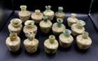 Authentic Ancient Roman Glass Perfume Bottles Circa 1st-2nd Century Ad