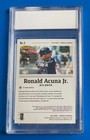 2020 Panini Chronicles Baseball Card  3 Ronald Acuna Jr Bmg Grade 10 Gem Mt