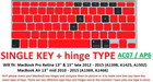 Keyboard Key   Hinge Apple Macbook Pro Retina Air A1398 A1425 A1502 A1369 A1466